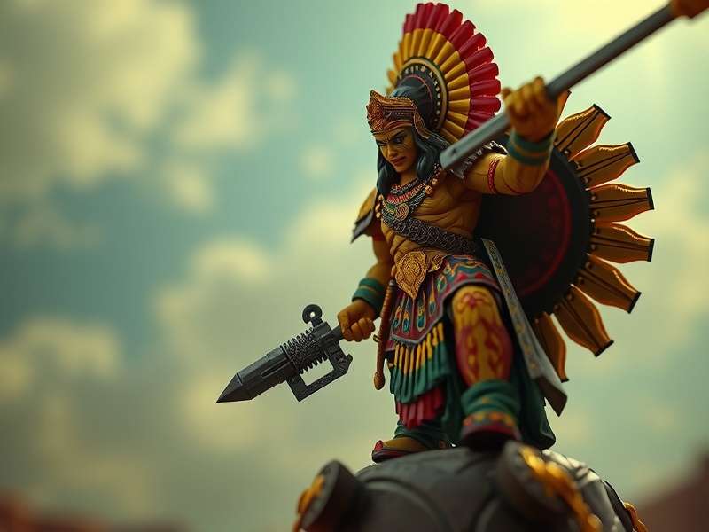 JoyToy Warhammer 40K Space Marine एक्शन फिगर