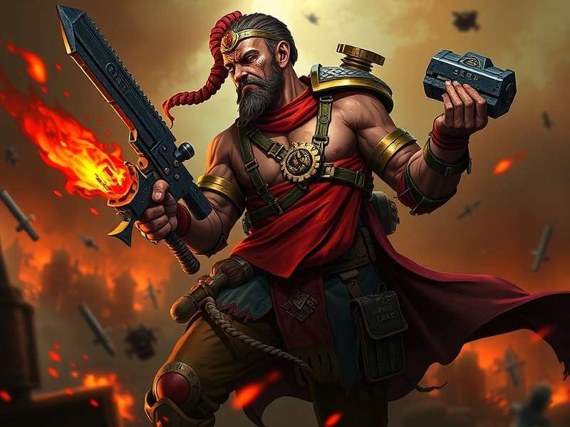 Warhammer 40k Rogue Trader युद्ध दृश्य