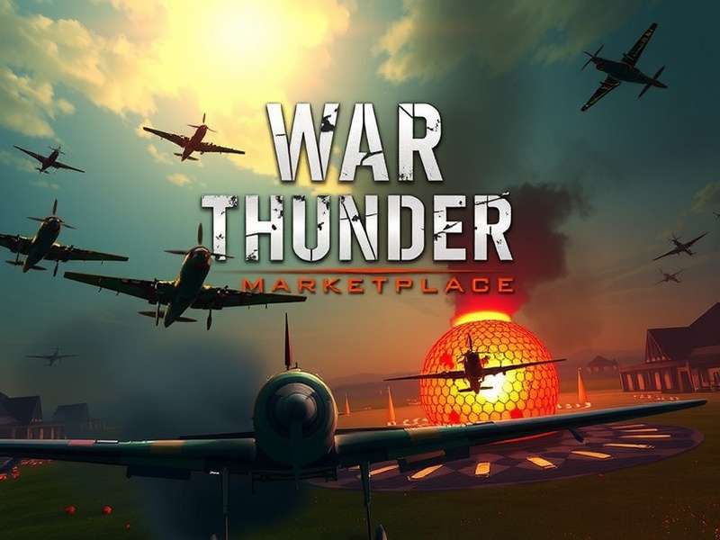 War Thunder Marketplace इंटरफ़ेस स्क्रीनशॉट