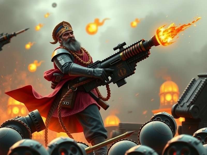 Warhammer 40k Boltgun गेमप्ले स्क्रीनशॉट - स्पेस मरीन बोल्टगन के साथ युद्ध करते हुए