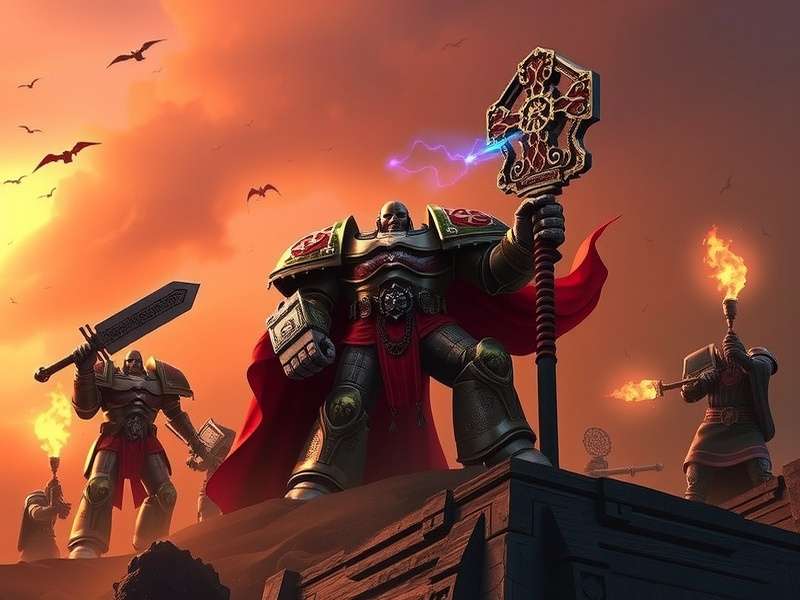 Warhammer 40k Space Marine 4K Wallpaper