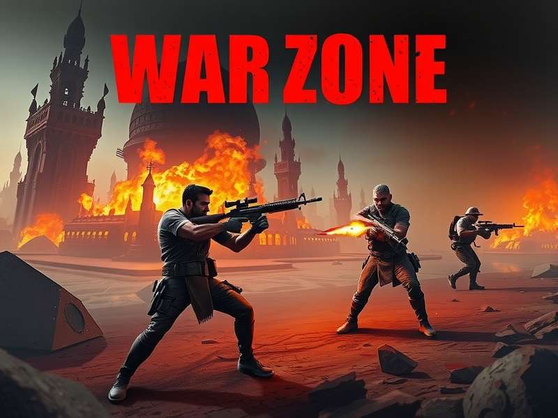 Warzone Game Hack Interface showing mod menu