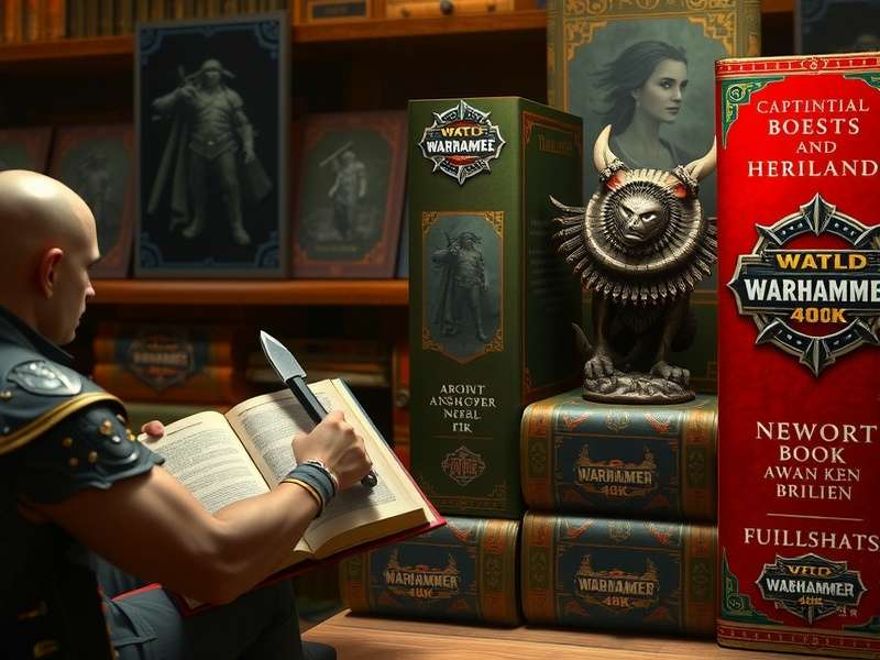 वॉरहैमर 40k पुस्तकों का संग्रह
