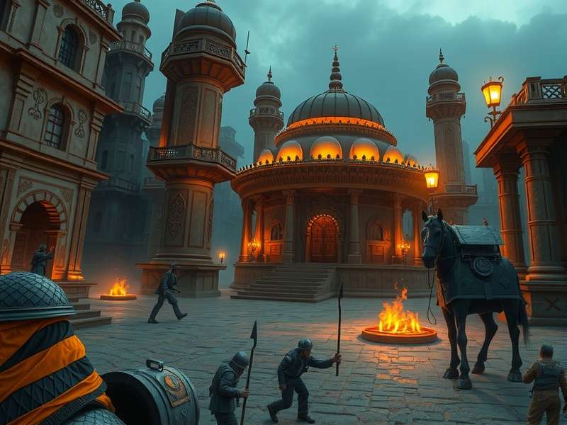 Warhammer 40k Secret Level gameplay screenshot showing hidden battlefield