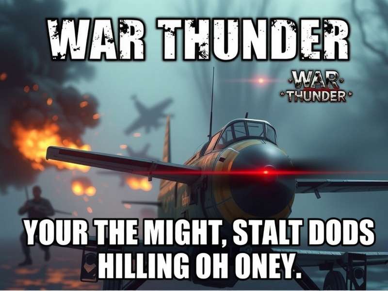 War Thunder इकोनॉमी सिस्टम पर मीम