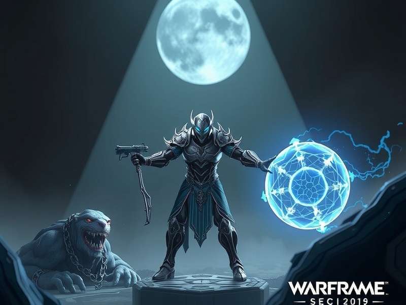 Warframe Mods इंटरफ़ेस दिखाता हुआ चित्र