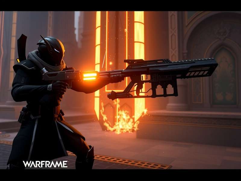 Warframe शुरुआती ट्रेलर दृश्य - टेन्नो योद्धा