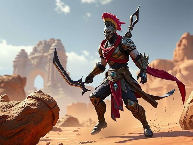 Warframe Nokko कॉन्सेप्ट आर्ट - एक रहस्यमय वारफ्रेम