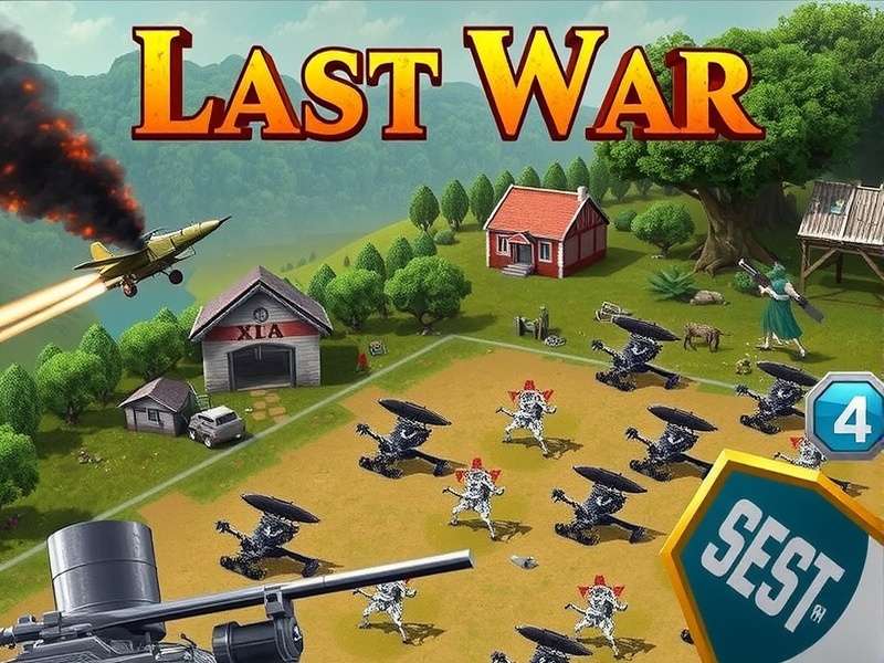 Strategic war room map with pins and icons representing Last War gameplay