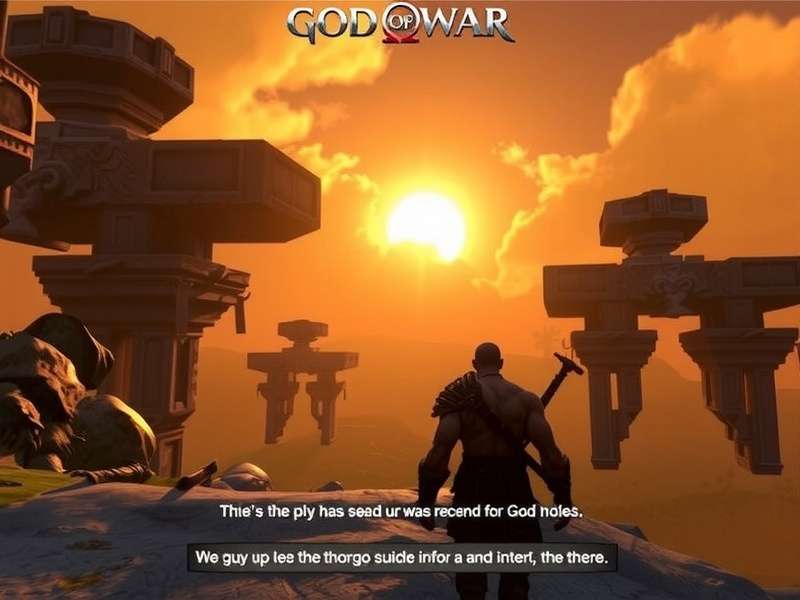 Atreus fighting alongside Kratos