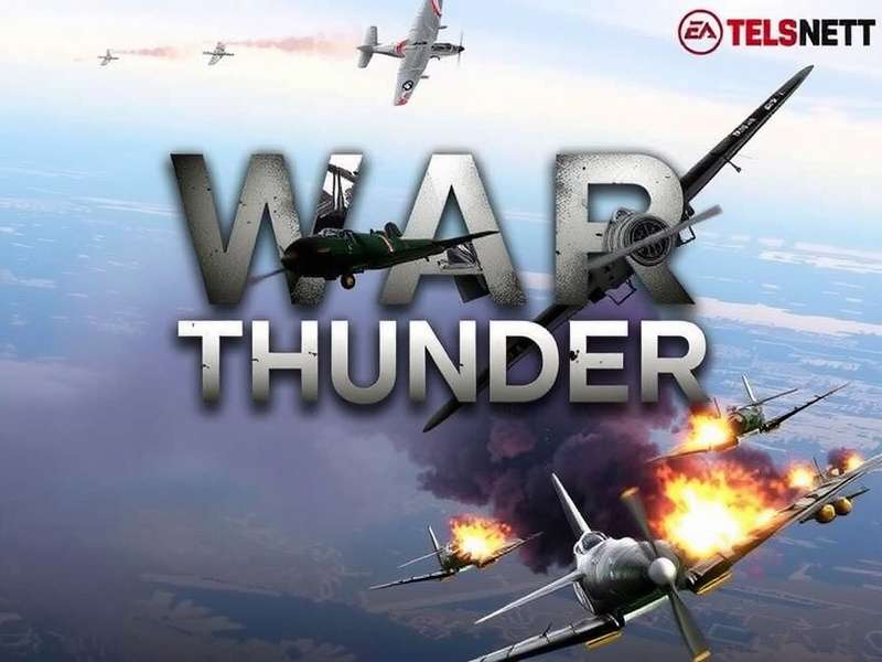 War Thunder PC Gameplay Screenshot showing tanks and aircraft in battle