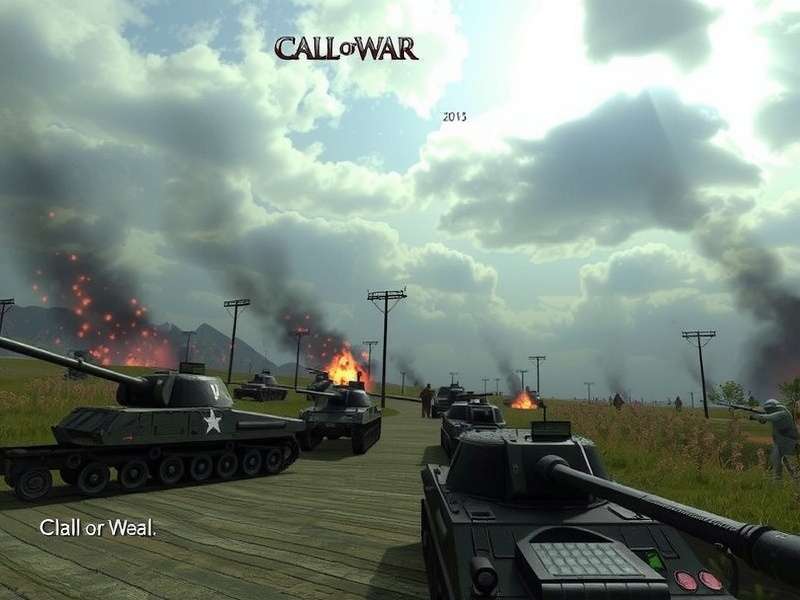 Call Of War strategic map showing troop movements and territories