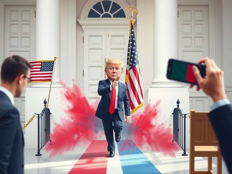 Strategic map showing geopolitical tensions between Trump's America and Europe