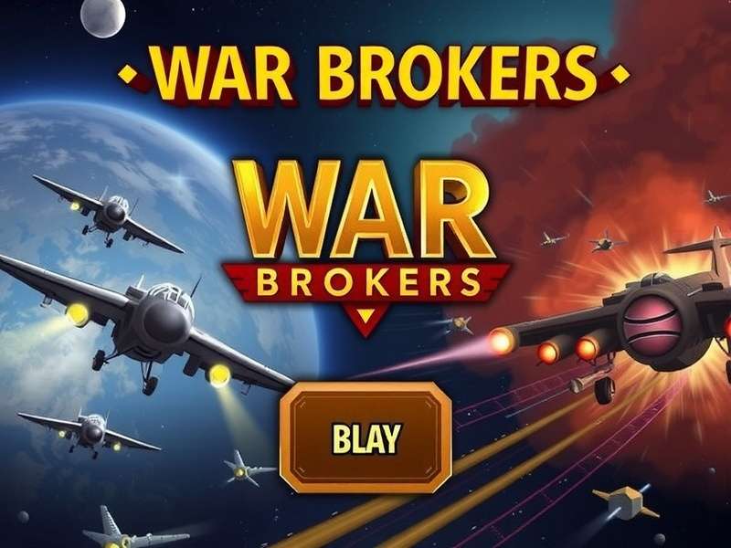 Tactical combat scene in War Brokers showing soldiers in urban environment