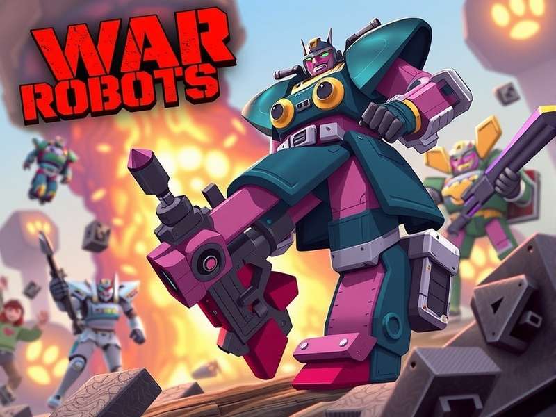 War Robots gameplay featuring mechs in combat