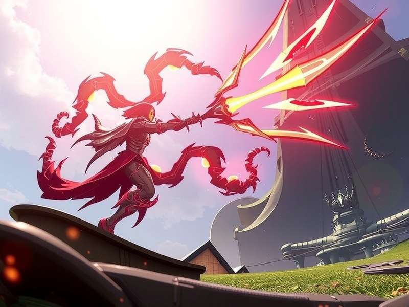Warframe Wisp full body showcase with radiant effects